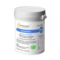 Sonnenmineral Kupferarsenit (Pulver) – Kunststoffdose (150 g)